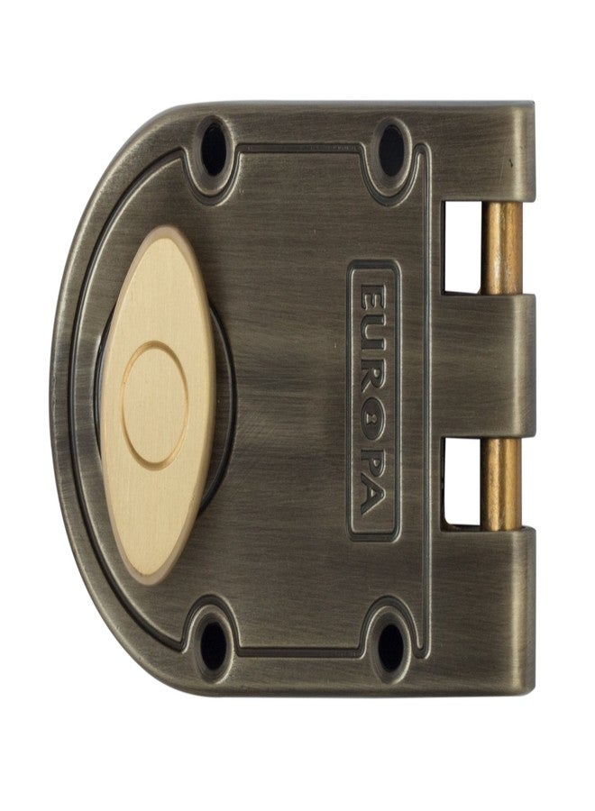 Europa Brass Jemmy Proof Door Lock J310AB (Metallic) - Image 1